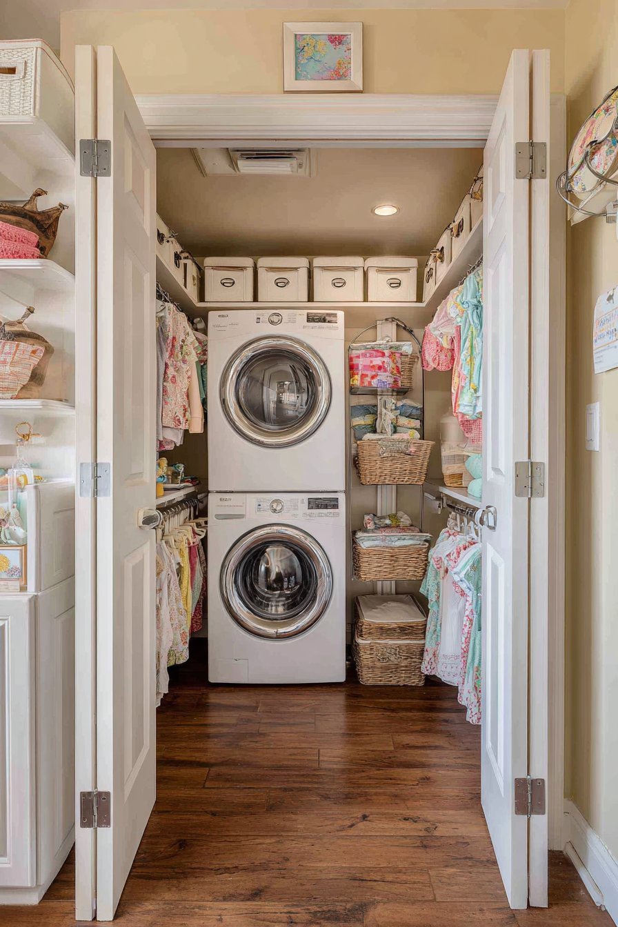 Hallway Linen Closet Transformation