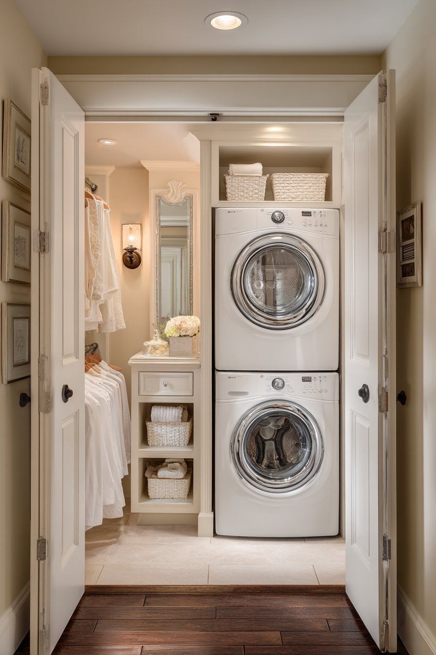 Hallway Linen Closet Transformation