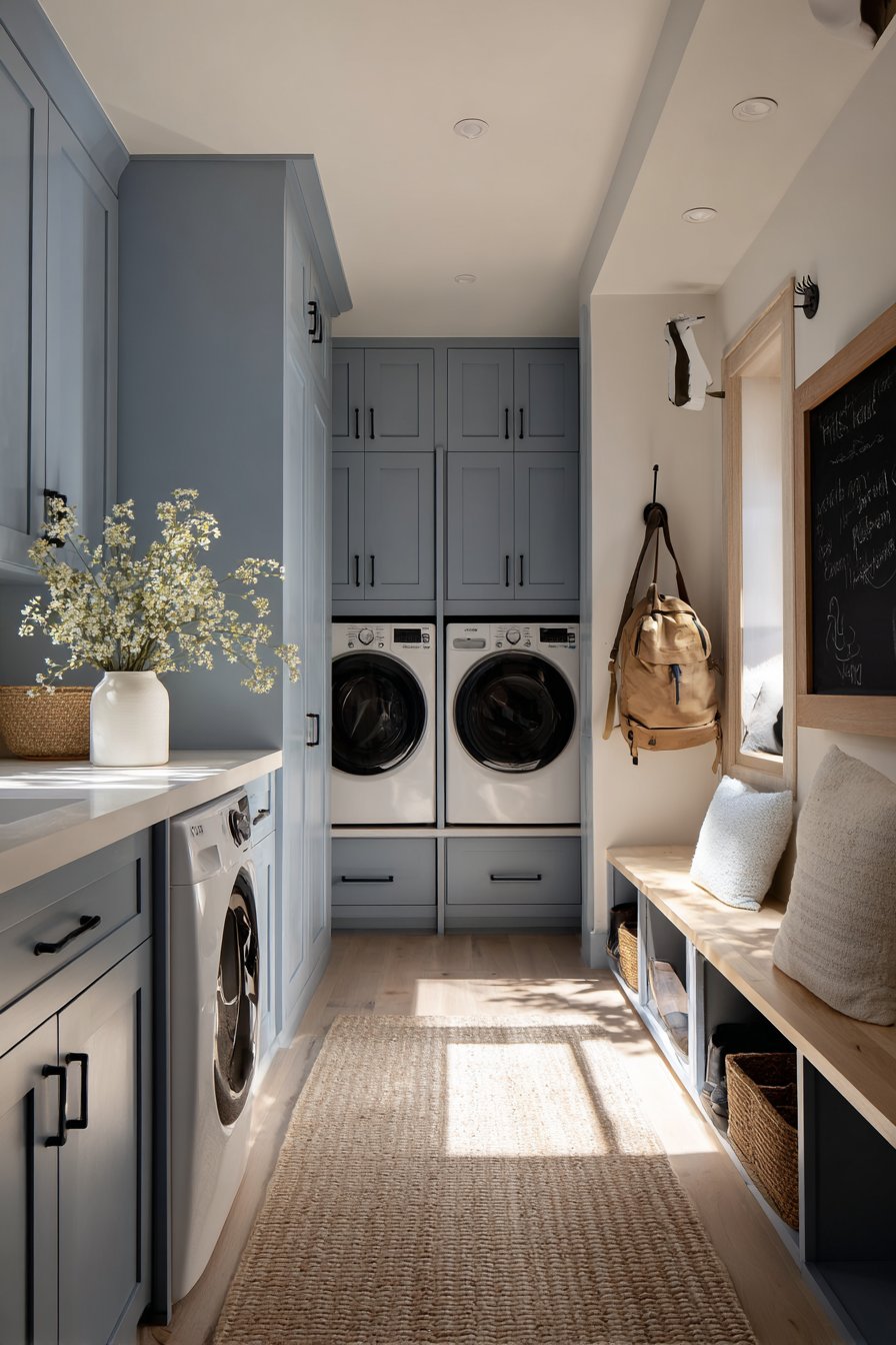 Mudroom Hybrid with Family Organization