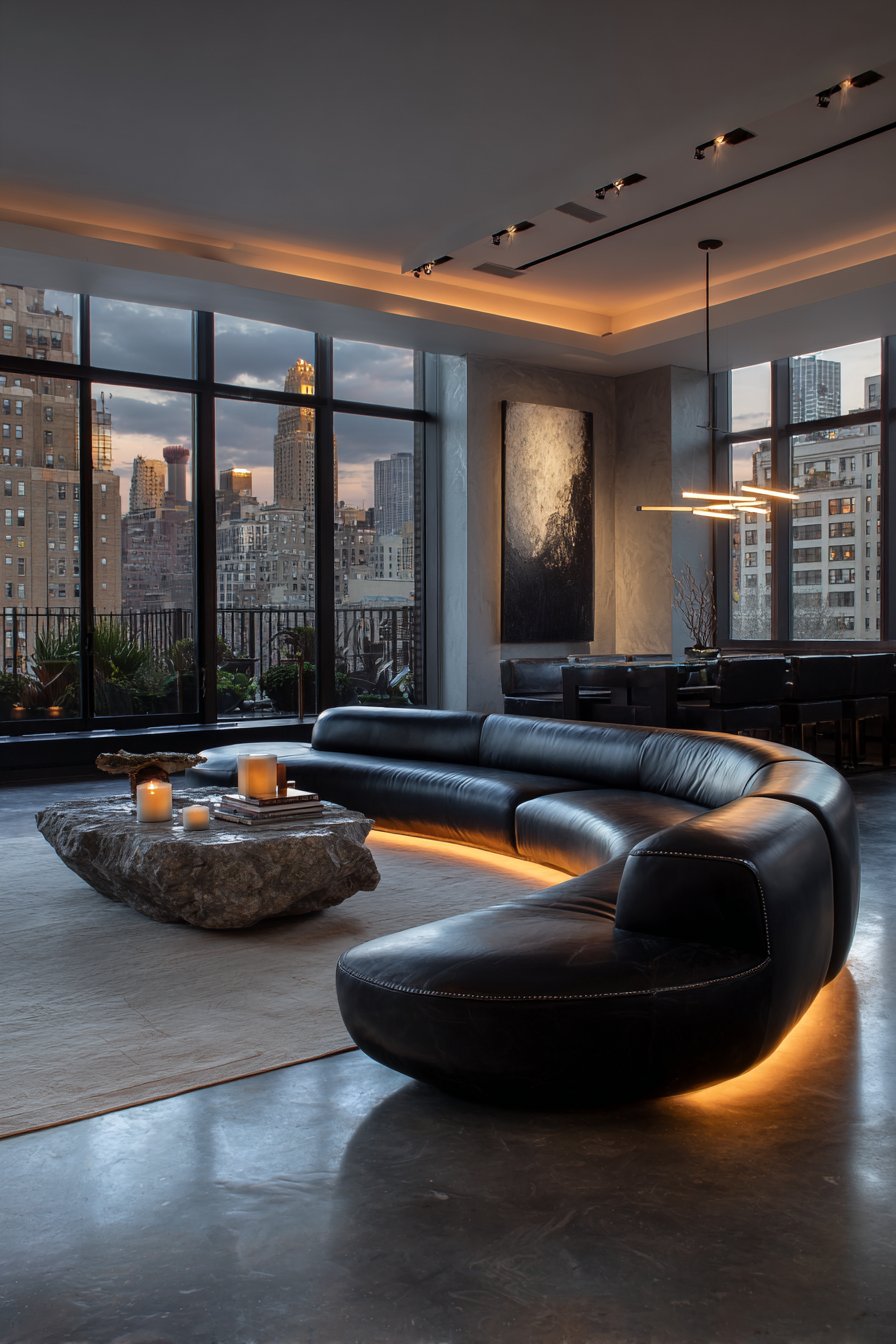 Luxe Penthouse Sophistication