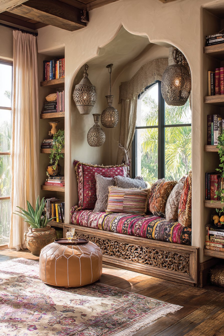 Cozy Reading Nook Sanctuary