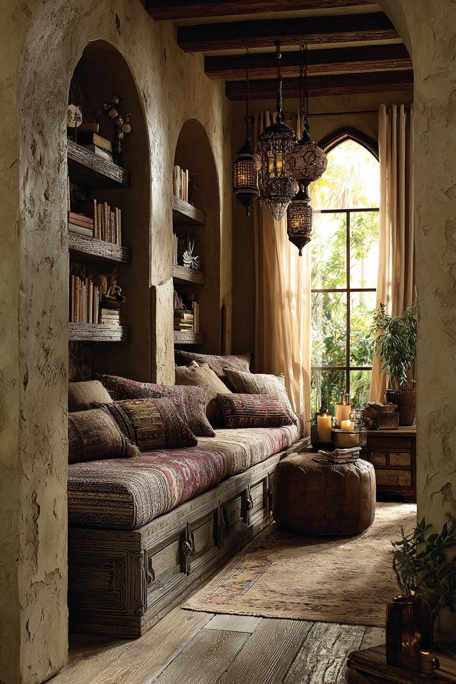 Cozy Reading Nook Sanctuary