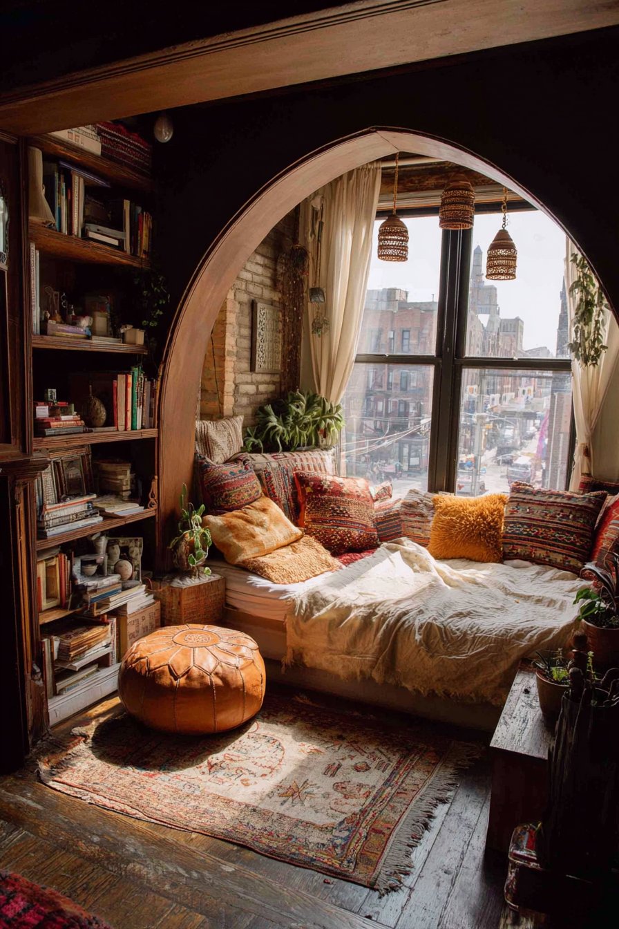 Cozy Reading Nook Sanctuary