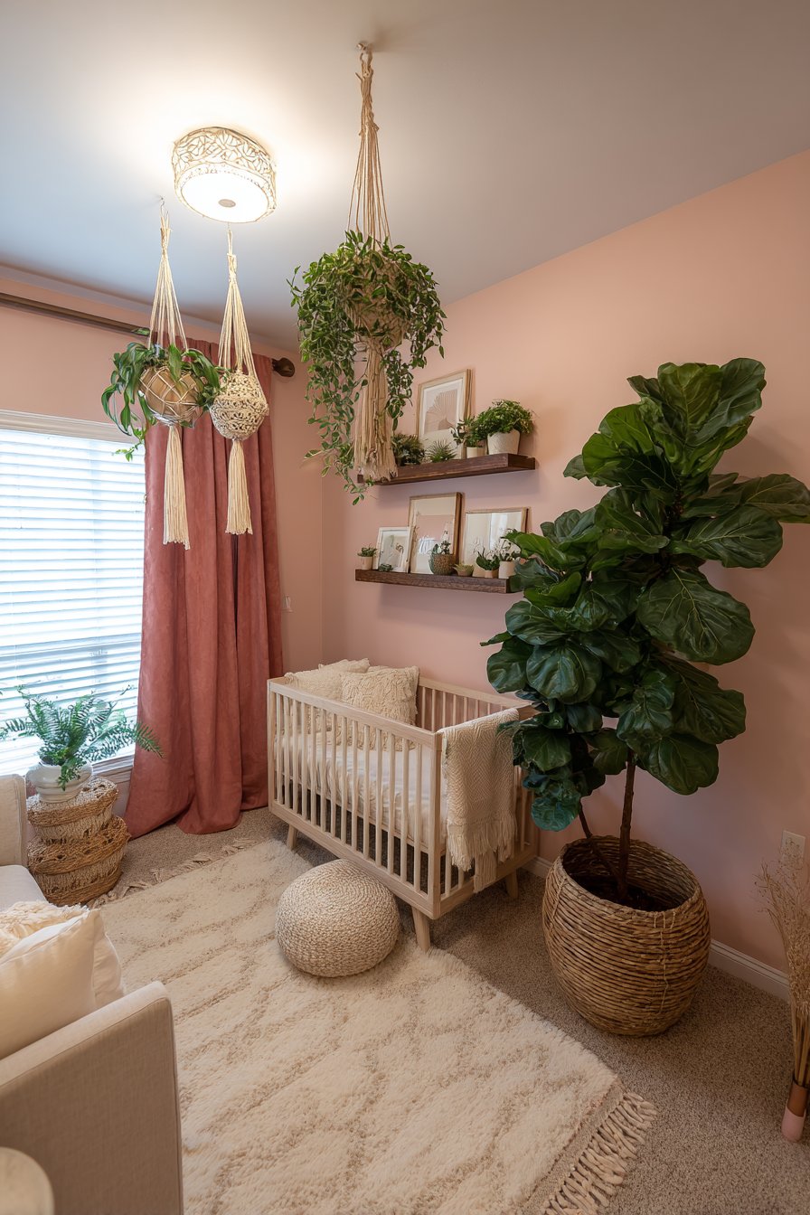 Living Plants Throughout the Space