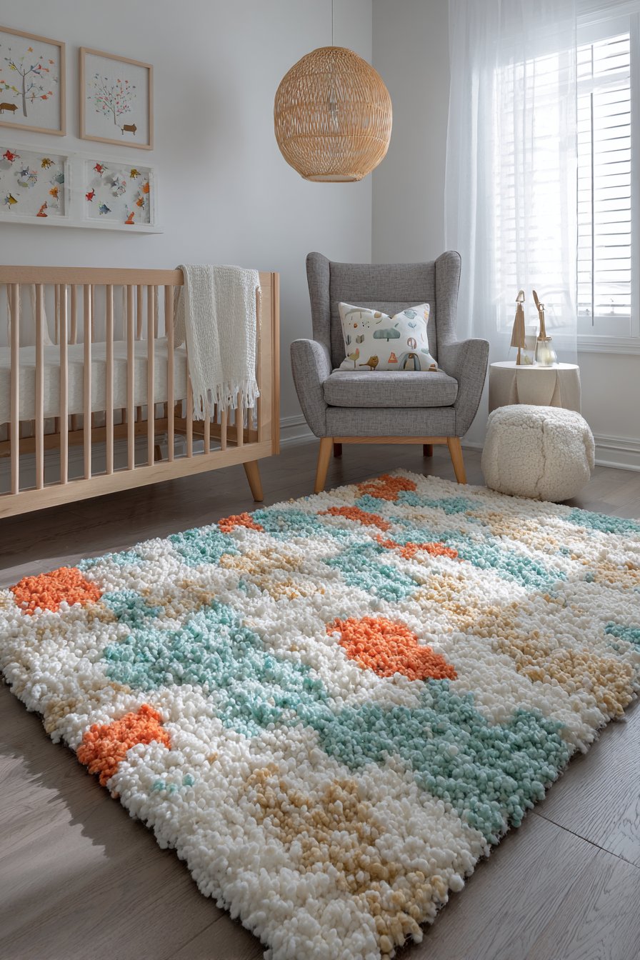 Textured Rug Foundation Design