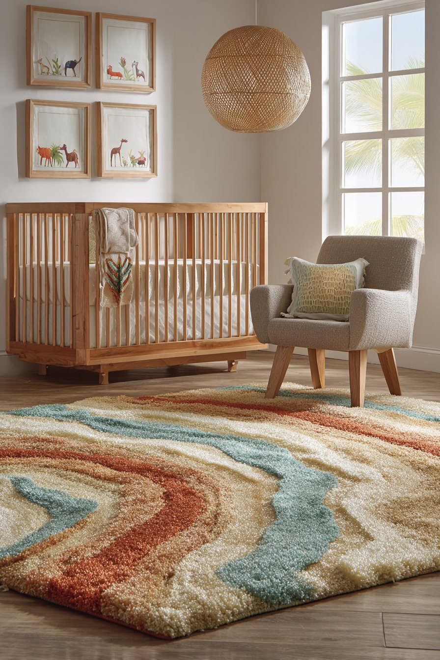 Textured Rug Foundation Design