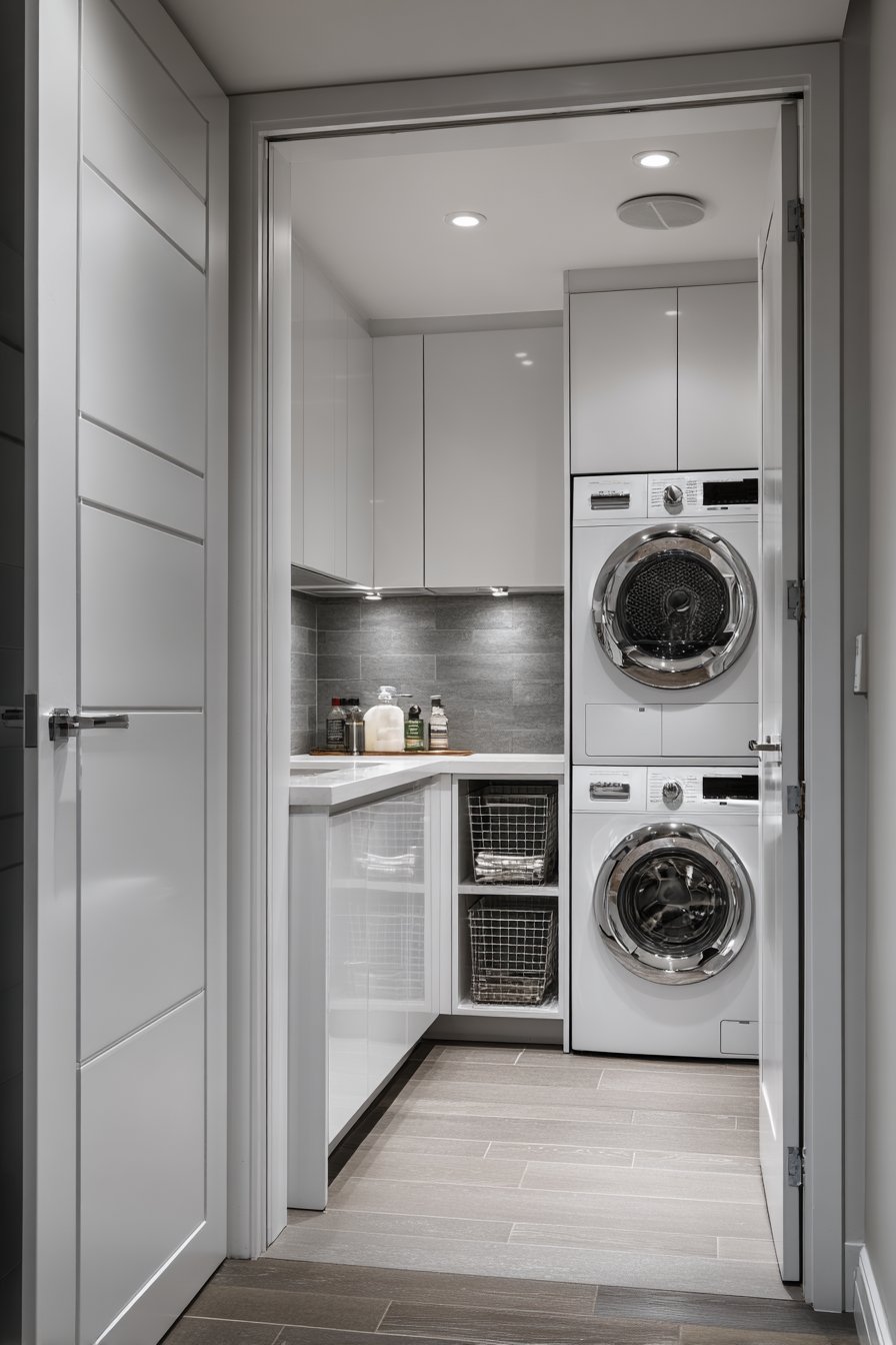 Ultra-Narrow Hallway Alcove Design