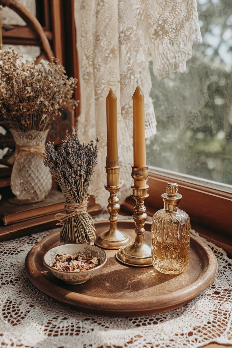 Handmade Accessory Tray Display