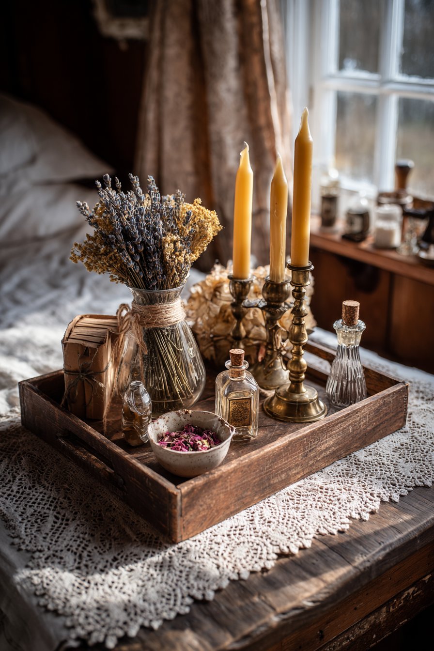Handmade Accessory Tray Display