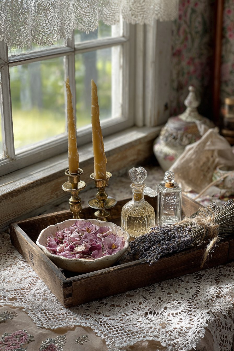 Handmade Accessory Tray Display
