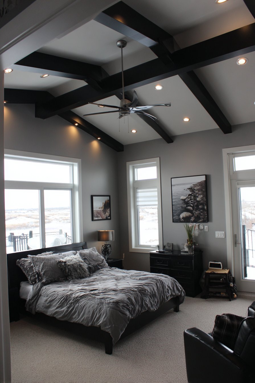  Industrial Exposed Beam Ceiling