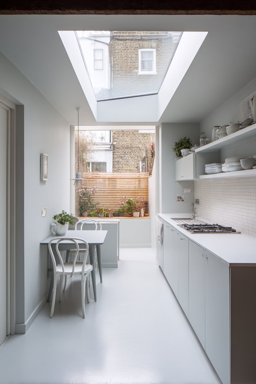 Serene Scandinavian Minimalist Kitchen