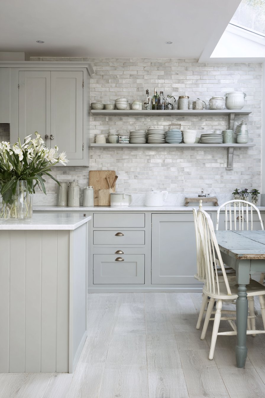 Serene Scandinavian Minimalist Kitchen