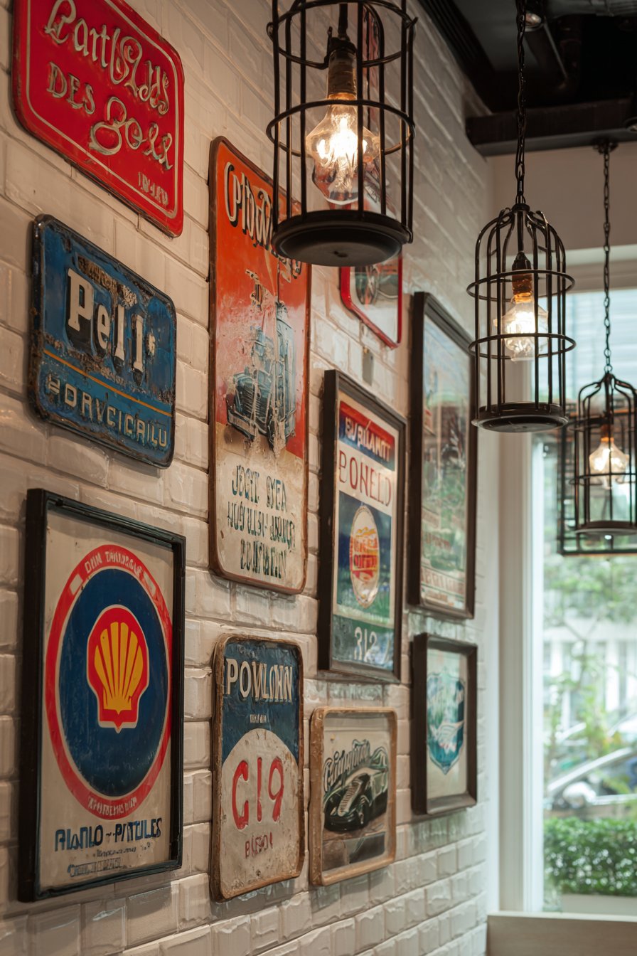 Eclectic Vintage Sign Collection