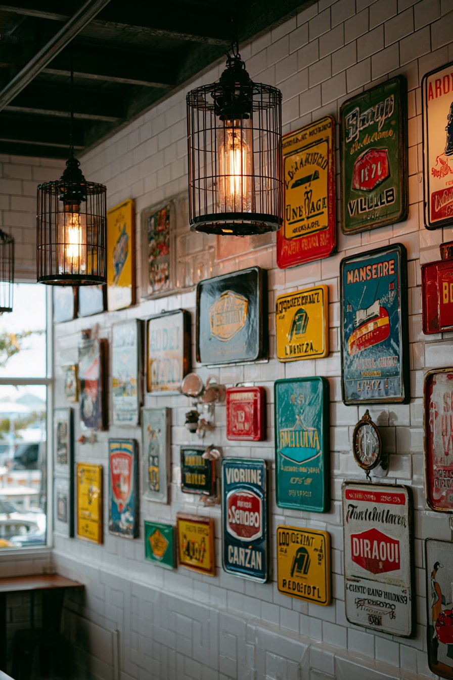 Eclectic Vintage Sign Collection