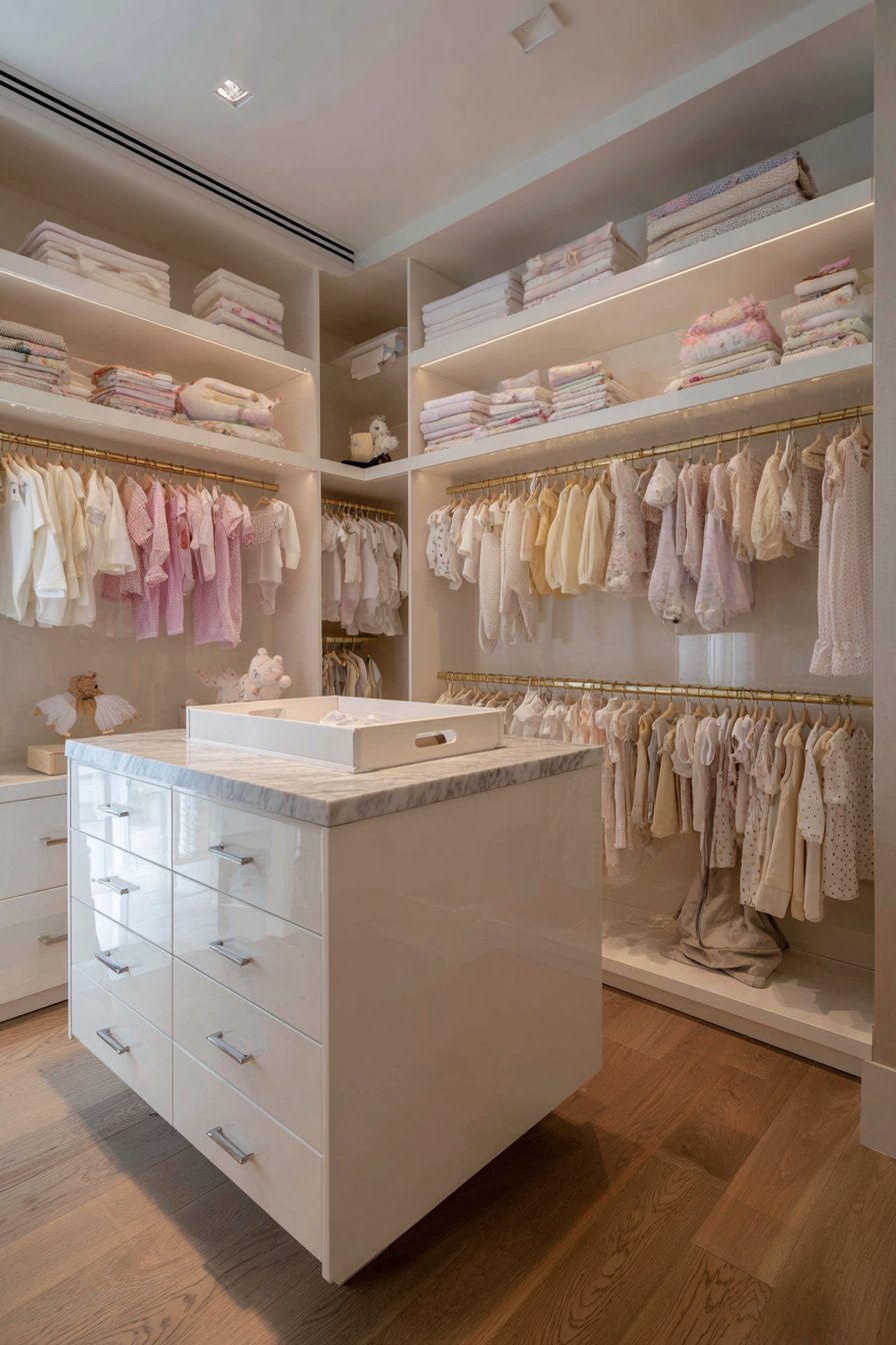 Custom Walk-In Closet System