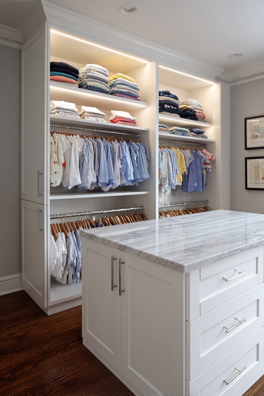 Custom Walk-In Closet System