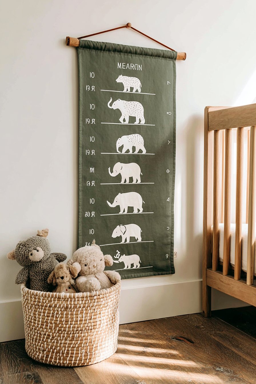 Personalized Growth Chart as Functional Art