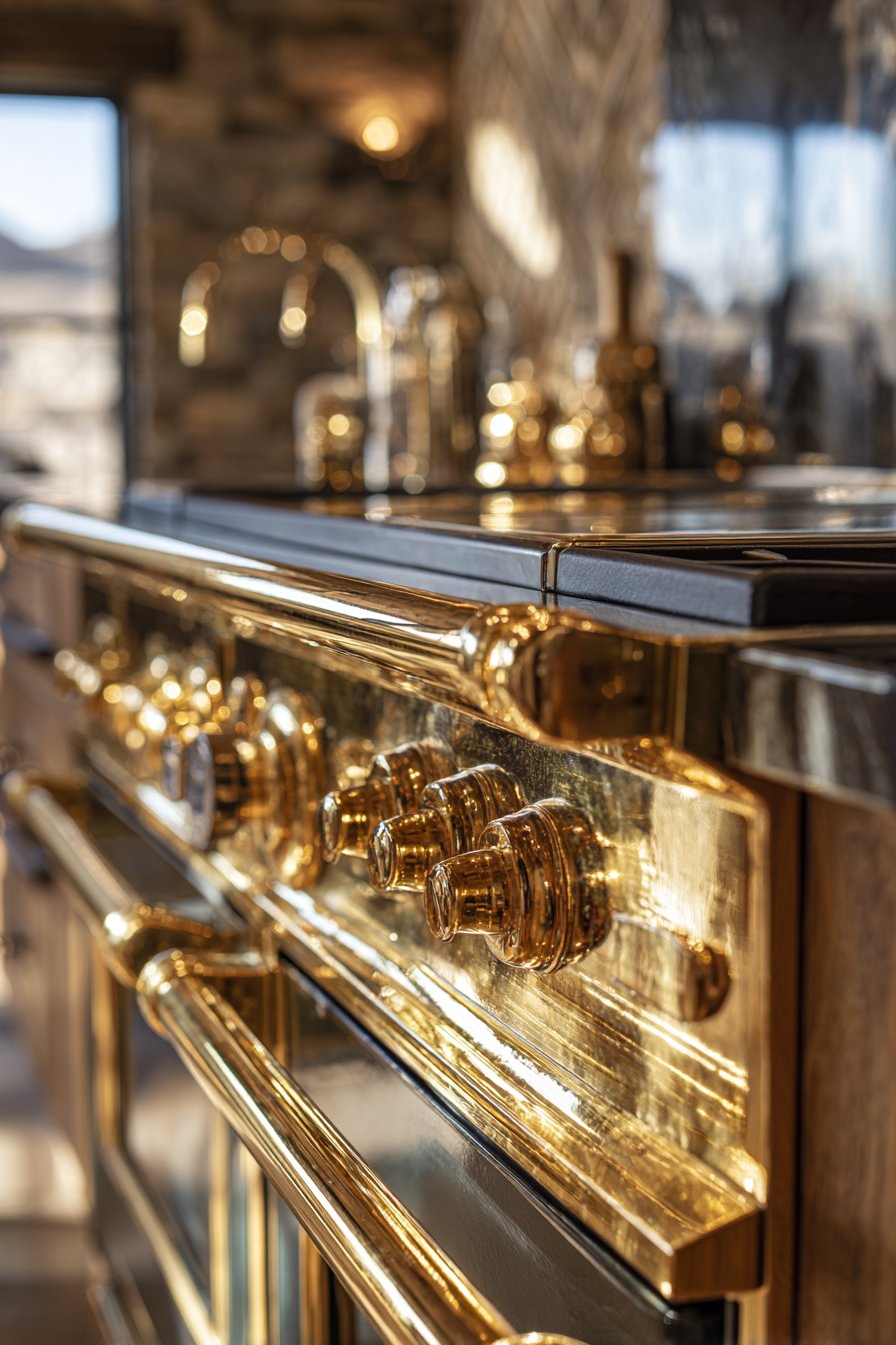 Professional Olive Green Enamel Range