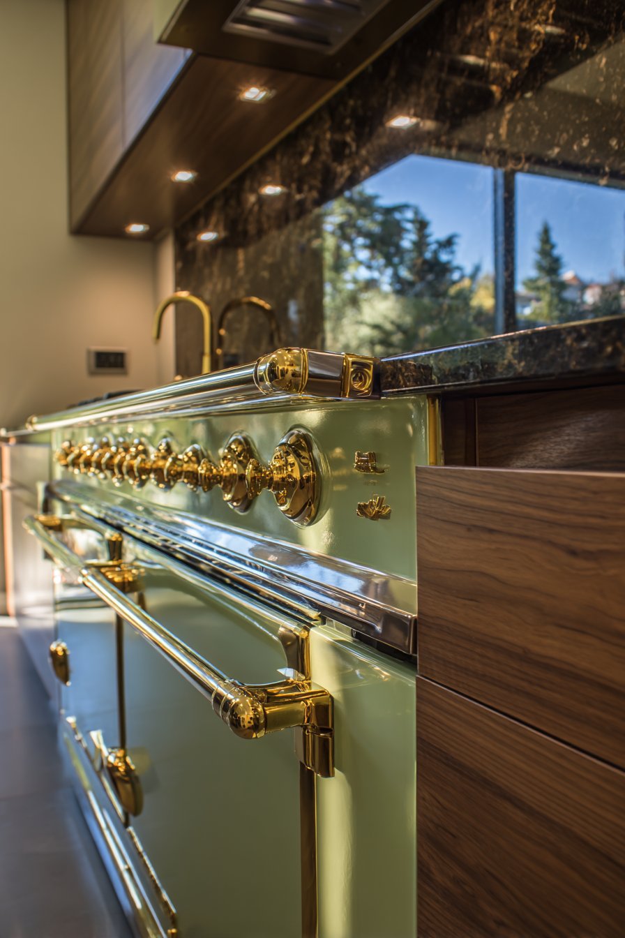 Professional Olive Green Enamel Range