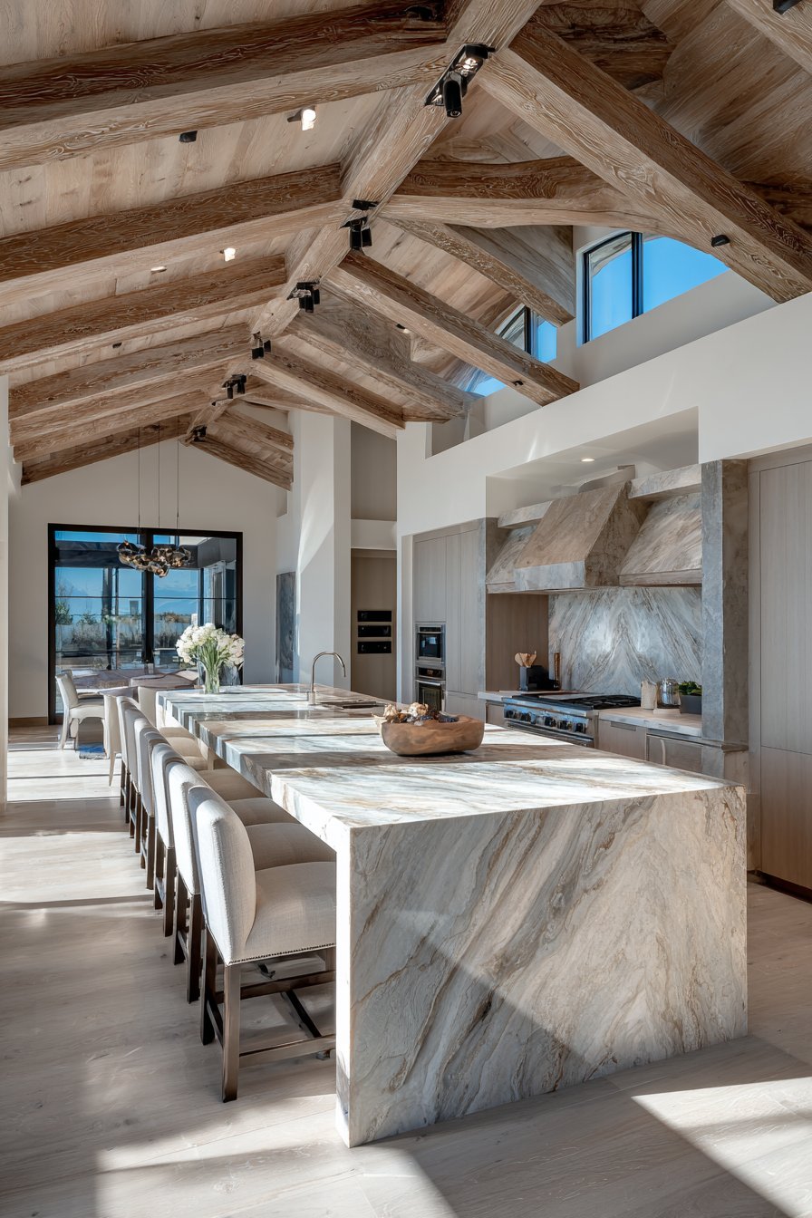 Zellige Tile Beverage Corner