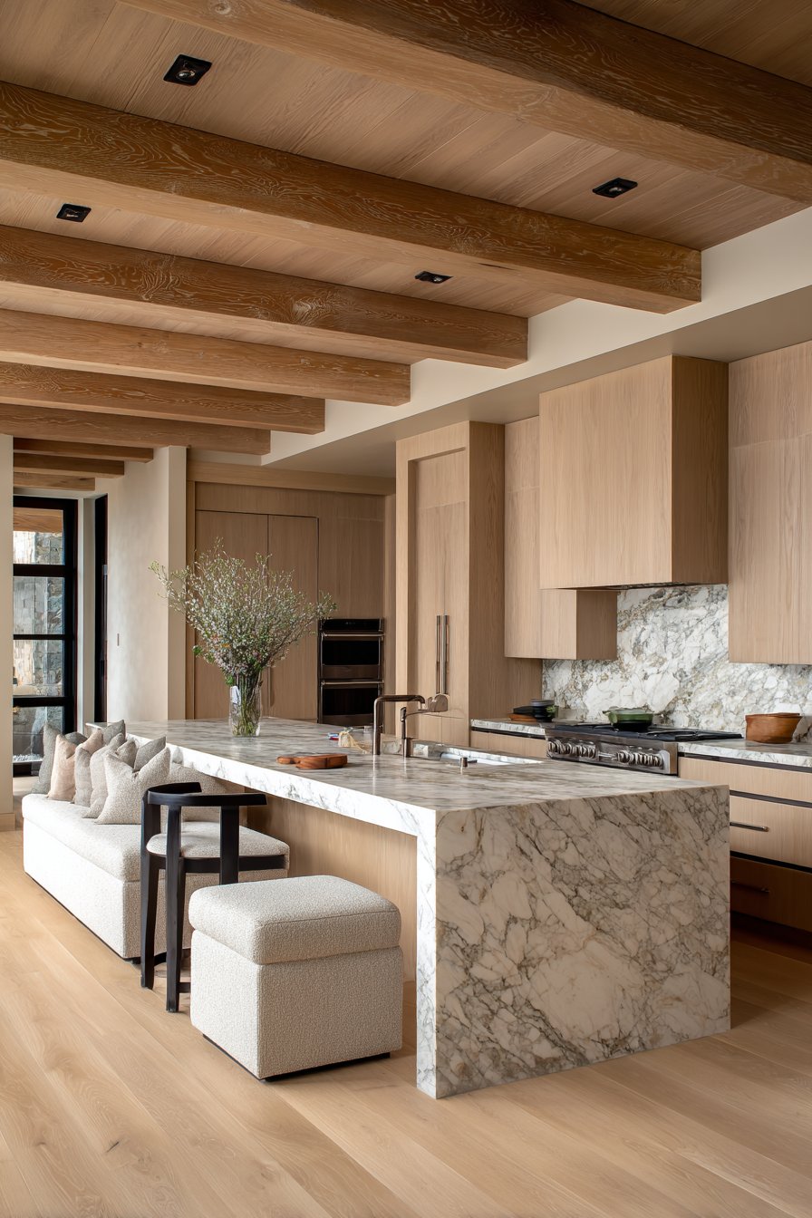 Zellige Tile Beverage Corner