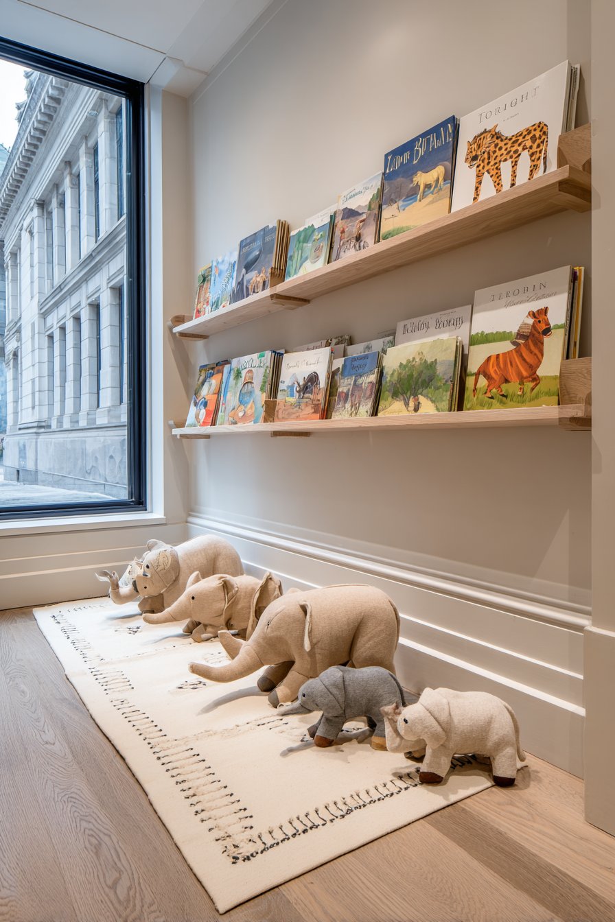 Low-Level Book Display for Independence