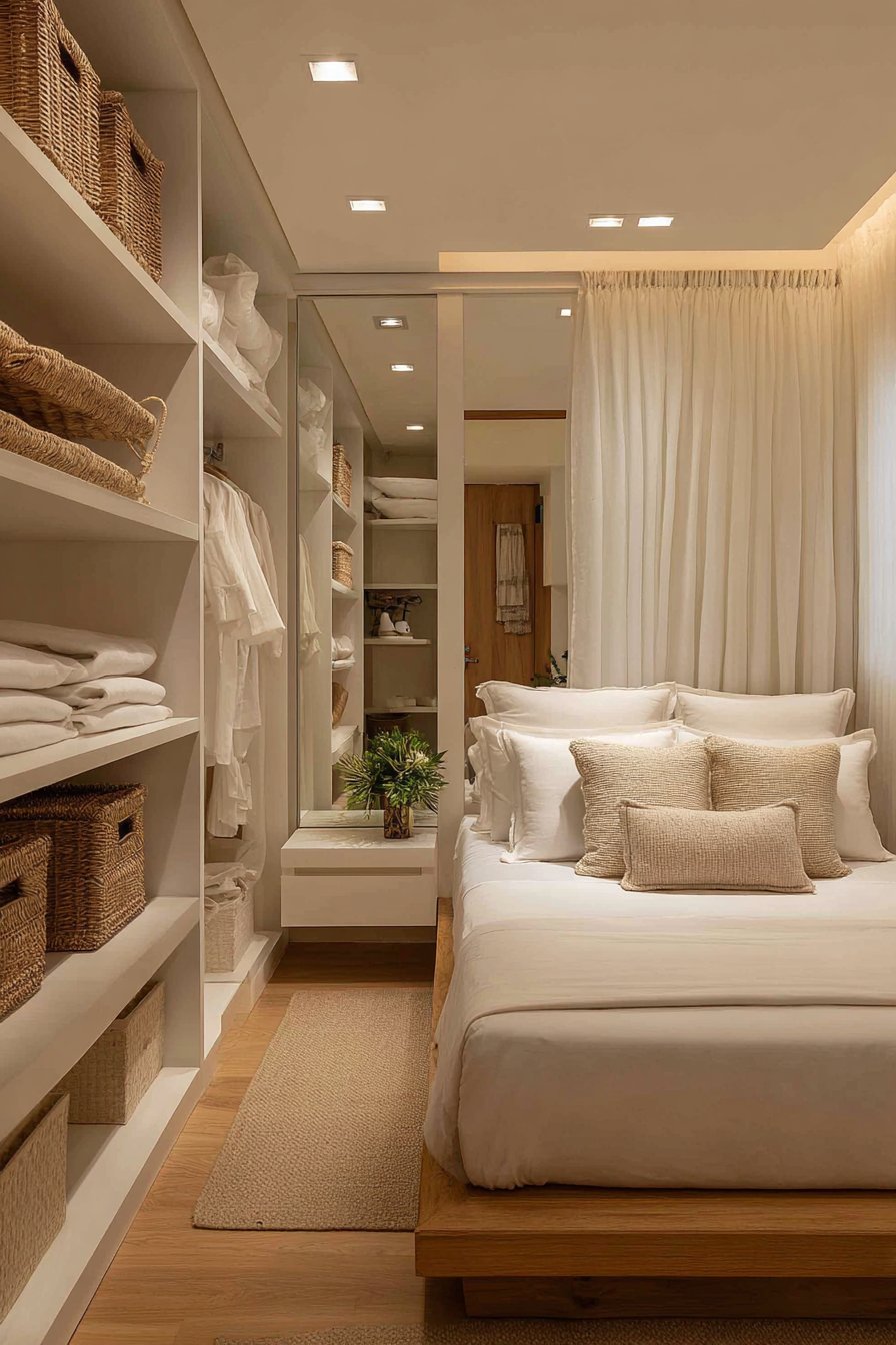 Corner Wardrobe L-Shaped System