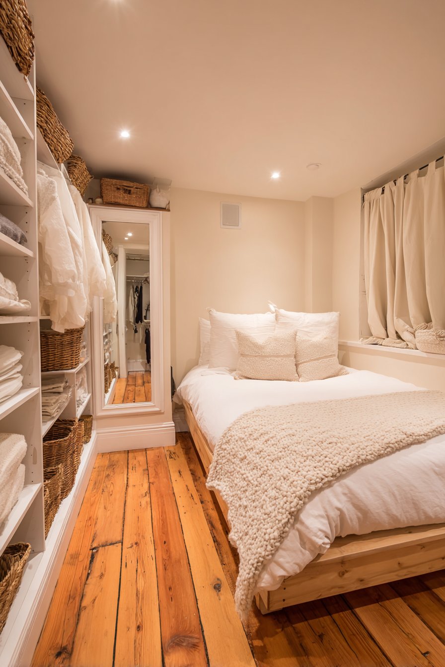 Corner Wardrobe L-Shaped System