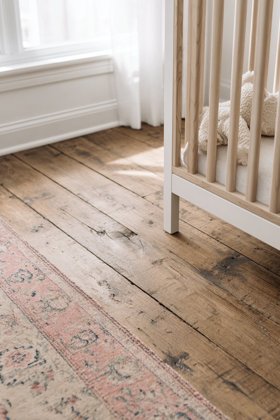 Wide-Plank Oak Flooring Foundation