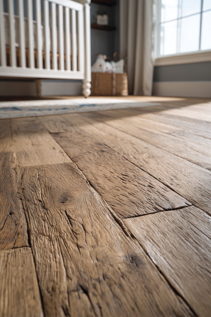 Wide-Plank Oak Flooring Foundation