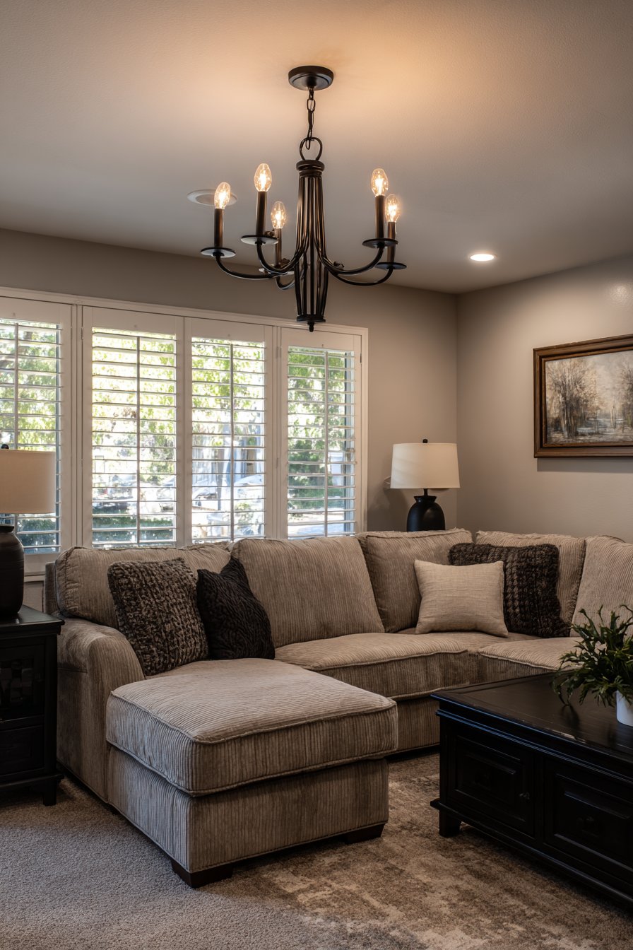 Layered Lighting Scheme with Multiple Sources