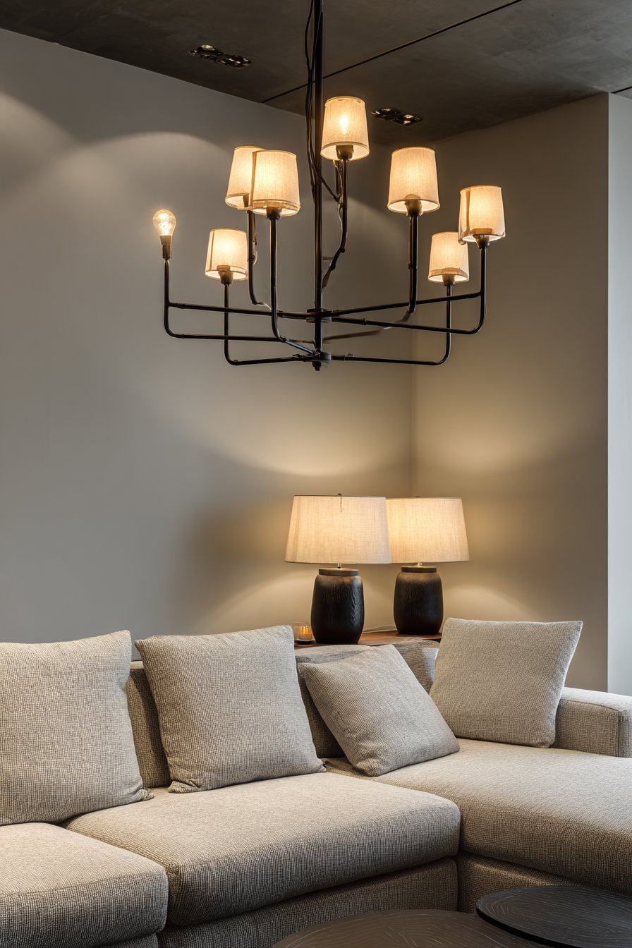 Layered Lighting Scheme with Multiple Sources