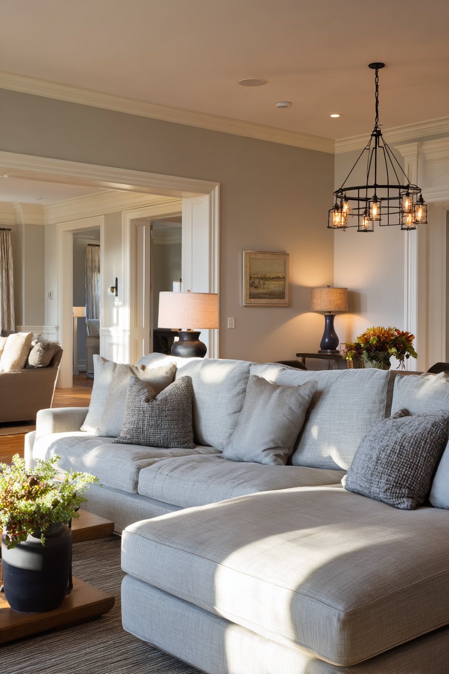 Layered Lighting Scheme with Multiple Sources