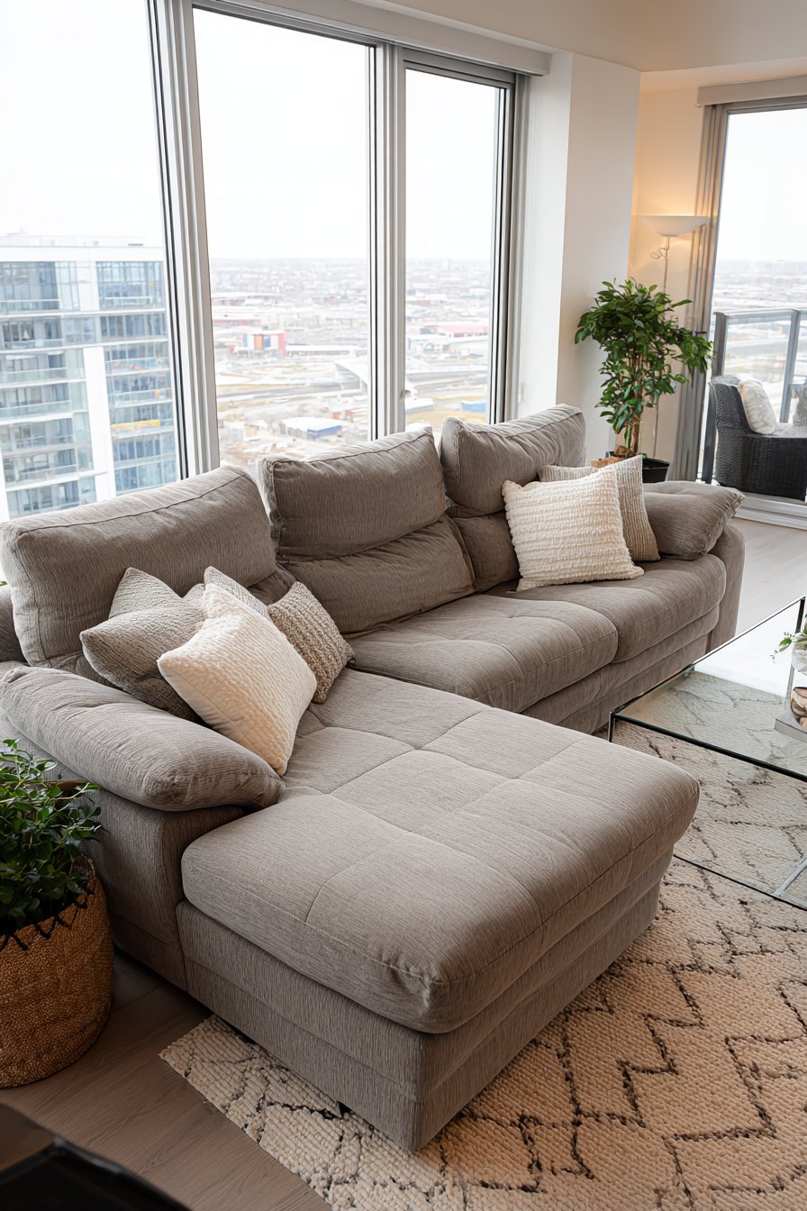 Ergonomic Contemporary Sofa