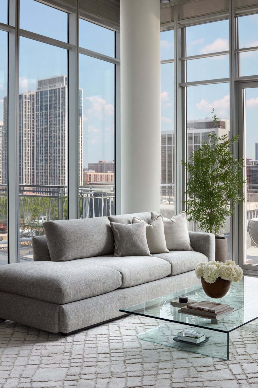 Ergonomic Contemporary Sofa