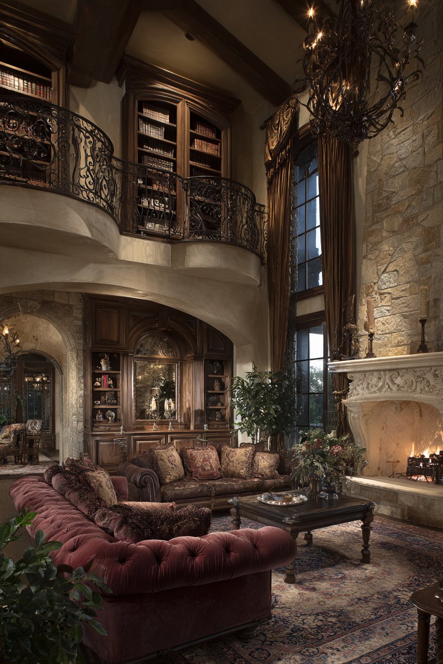 Warm Traditional with Cherry Wood Cabinetry