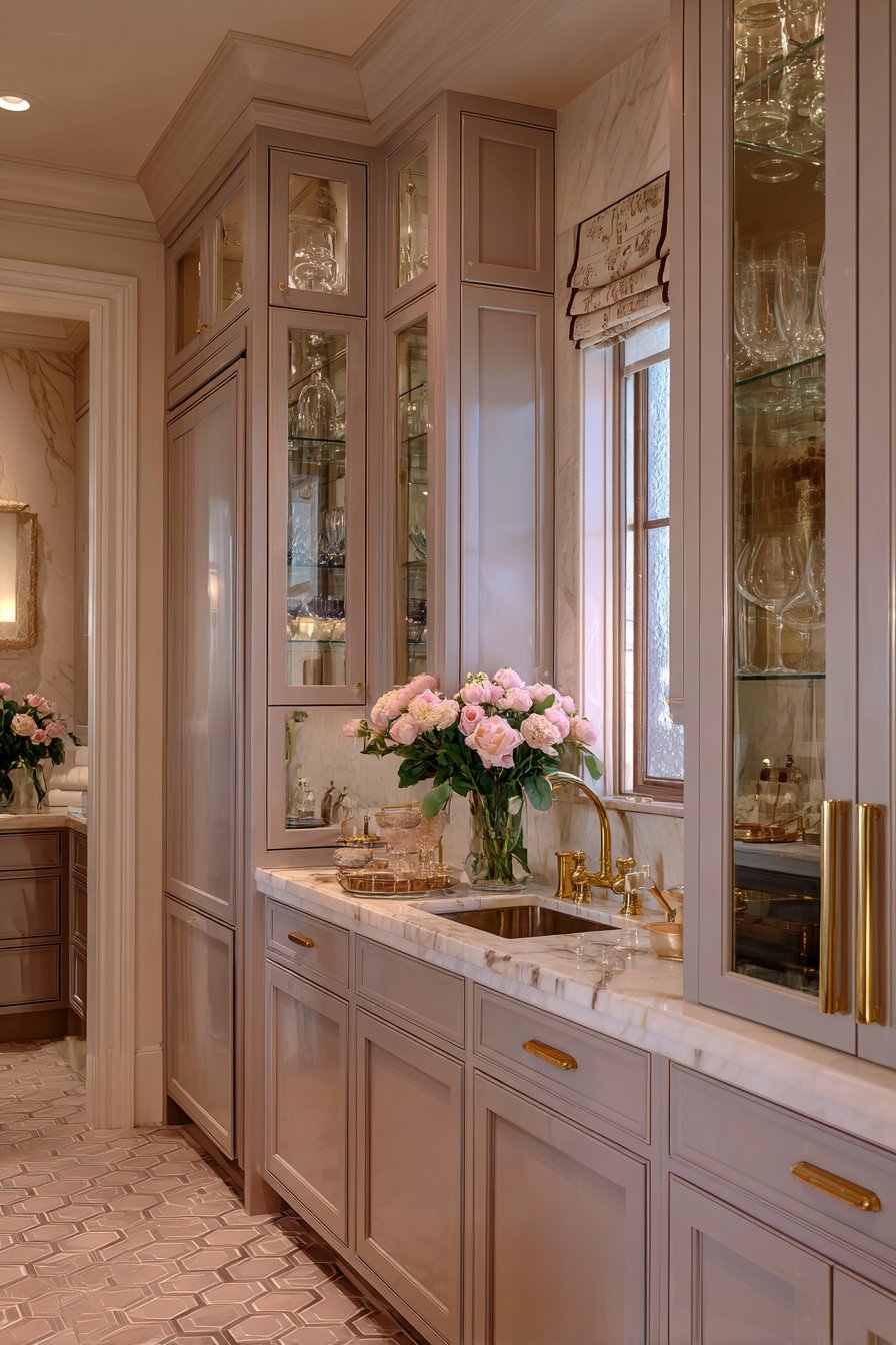 Sophisticated Butler's Pantry