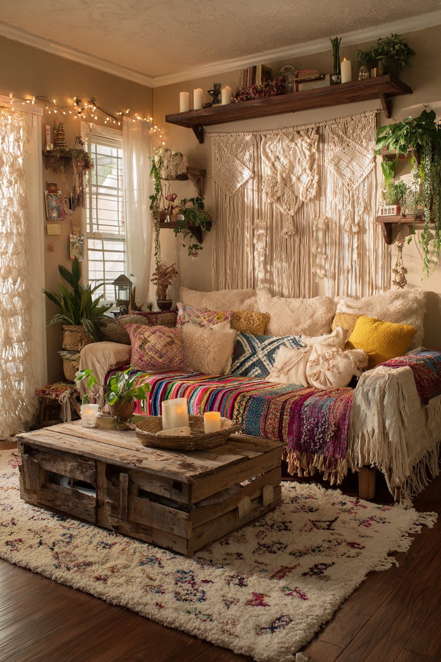 Macramé Feature Wall