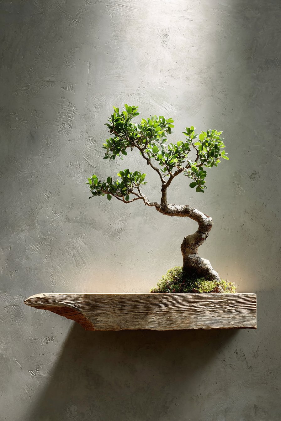Japanese-Inspired Minimalist Bonsai
