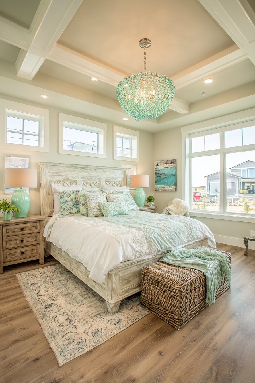 Colored Glass Lighting Statement