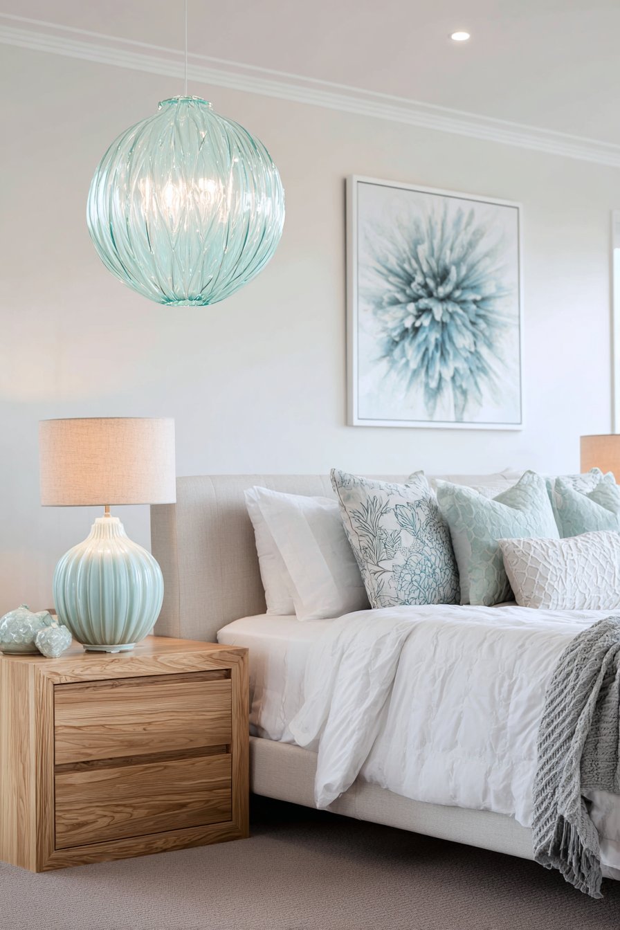 Colored Glass Lighting Statement