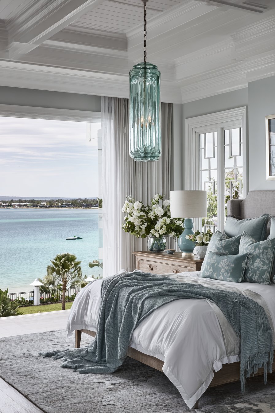 Colored Glass Lighting Statement