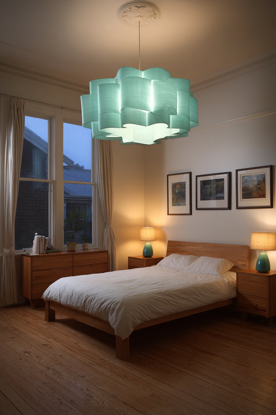 Colored Glass Lighting Statement