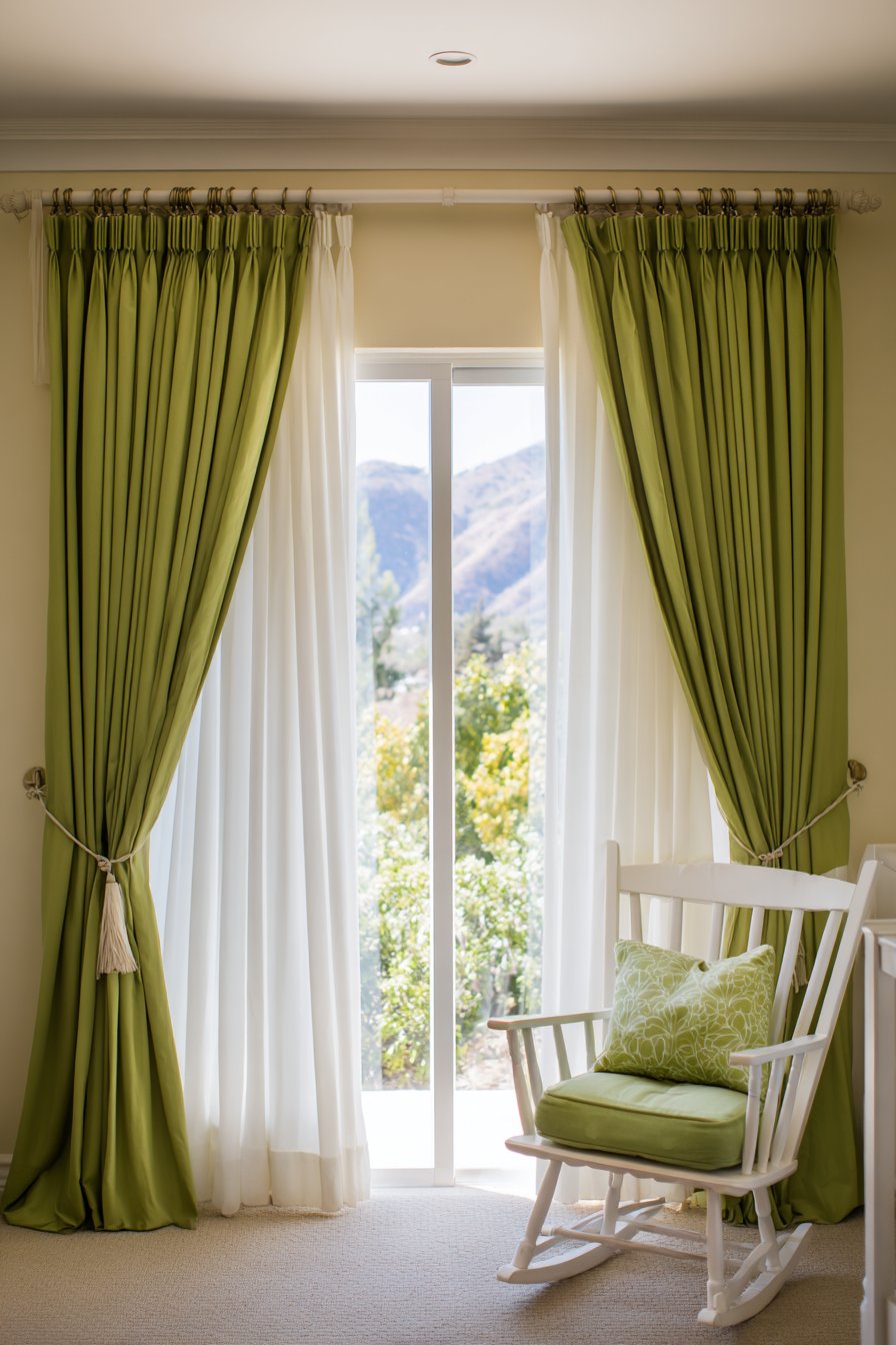 Double-Rod Blackout Curtain System