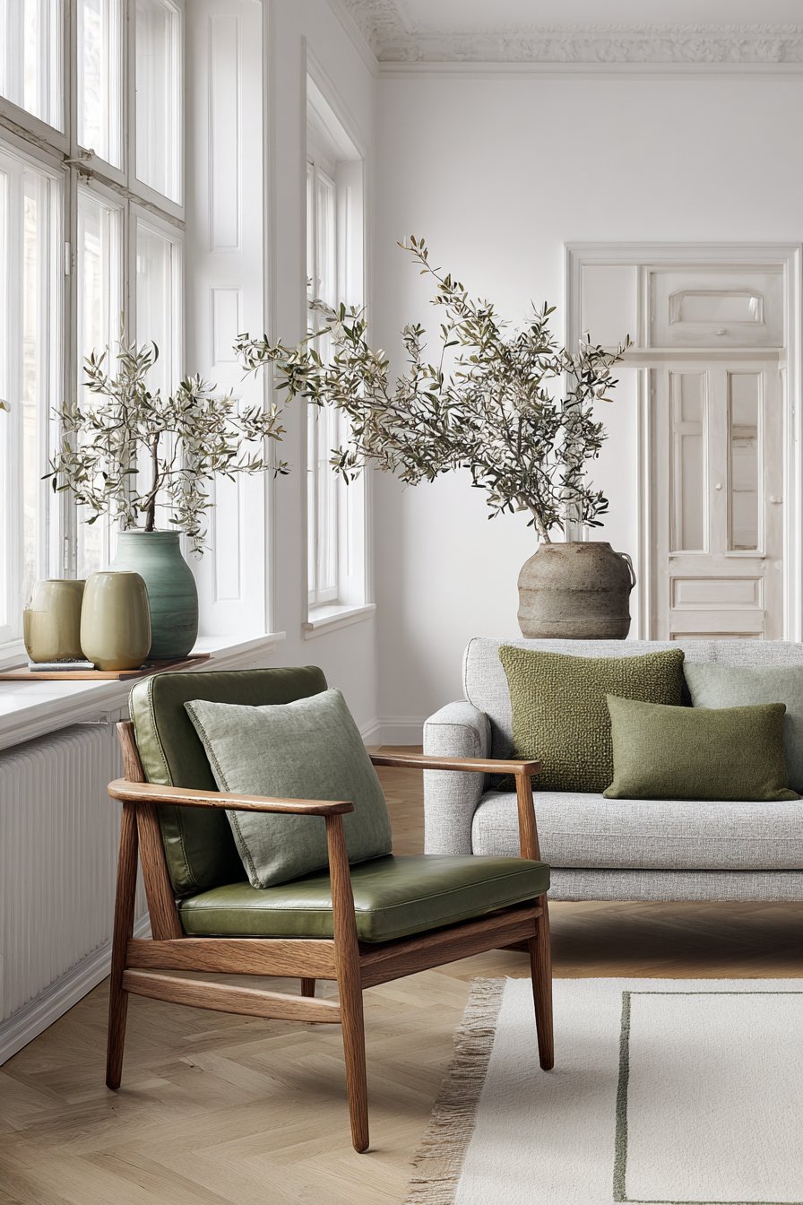 Scandinavian Living Room with Minimal Accents