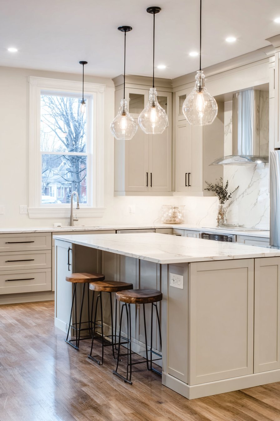 Peninsula with Dual-Function Design