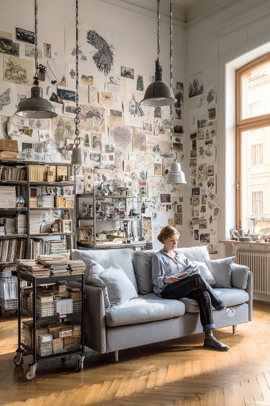 Cork Board Inspiration Wall