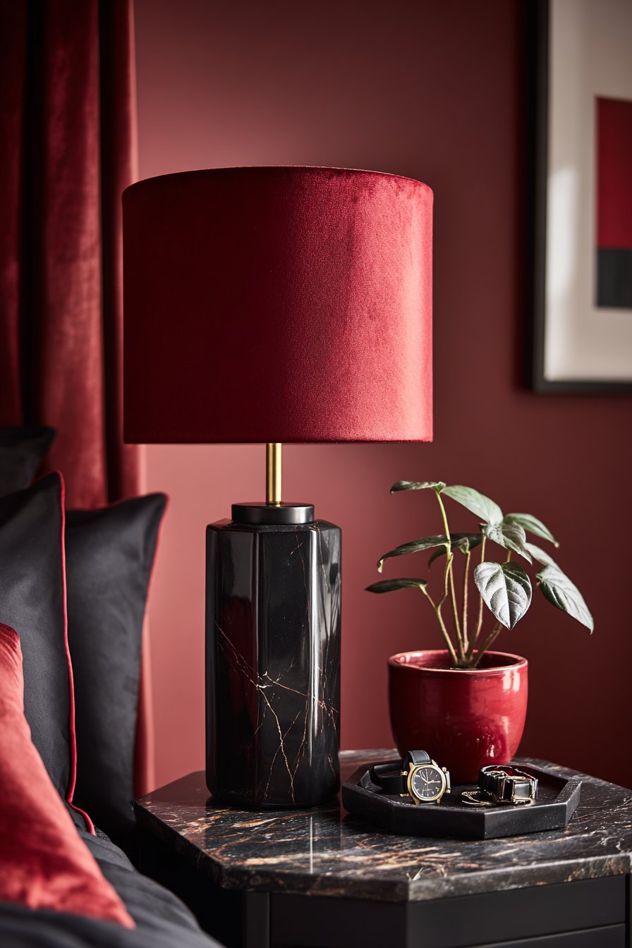 Curated Nightstand Vignette