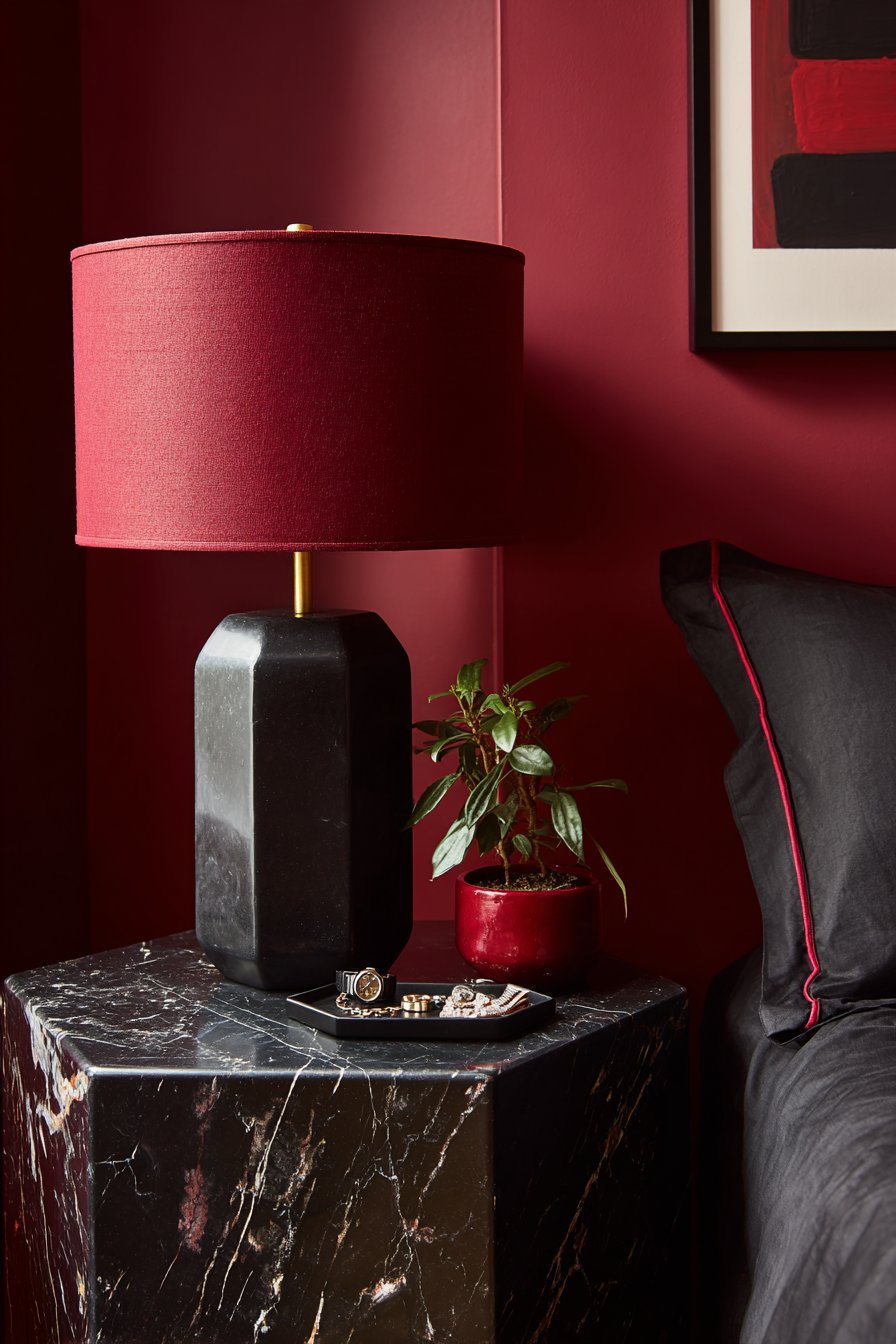 Curated Nightstand Vignette